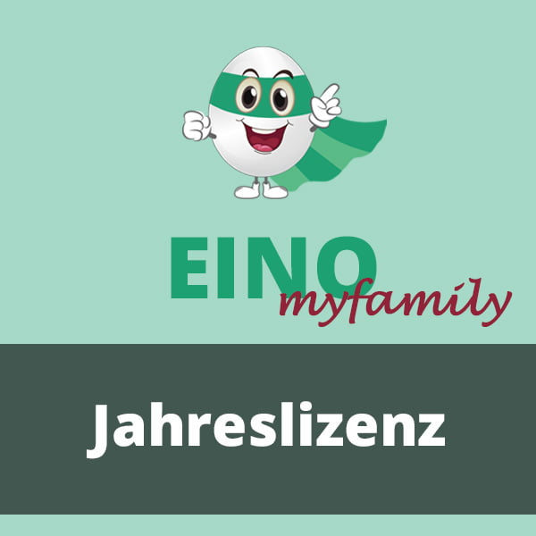 EINO Myfamily Jahreslizenz